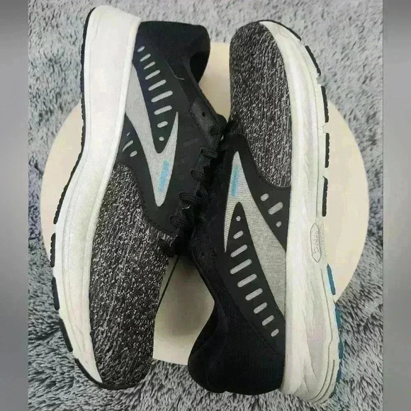 Brooks Range 2 Black Running Shoes Sneakers Women's Size 9.5 - Picture 6 of 9